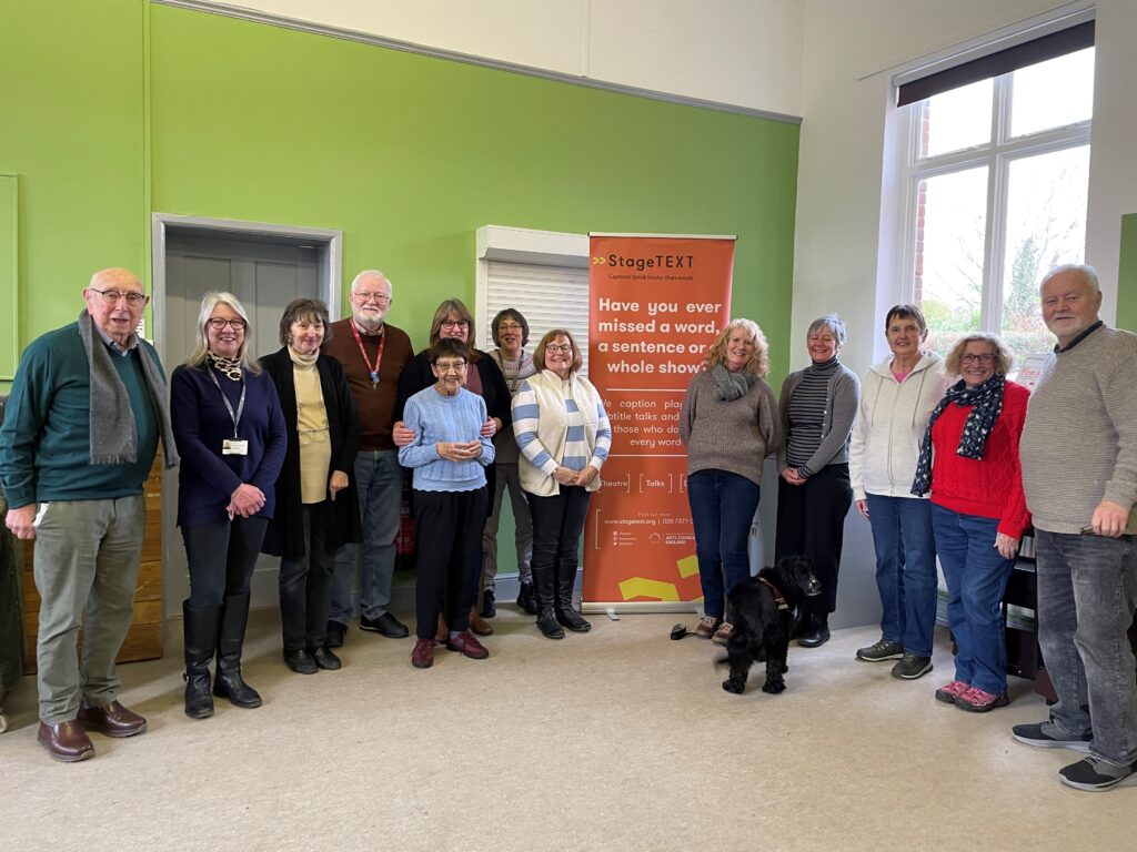 Stagetext’s community outreach project spreads the word on captions 